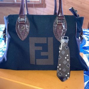Authentic Fendi Du Jour Bag